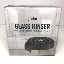 Enjuague de vidrio negro Jioko para fregadero de cocina botella de vidrio lavadora taza de lavadora, usado segunda mano  Embacar hacia Mexico
