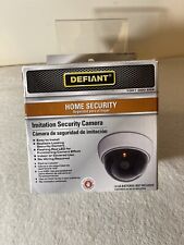 Home Security Indoor/Outdoor Fake Dome Surveillance Camera by Defiant New Open for sale  Shipping to South Africa