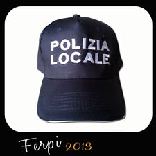 Cappellino polizia locale usato  Villachiara