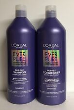 L’oréal Paris Ever Pure ~ Roxo Xampu e Condicionador para cabelos loiros & Highlights, usado comprar usado  Enviando para Brazil