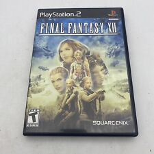 Final Fantasy XII Sony PlayStation 2 PS2 2006 Black Label Completo Bom, usado comprar usado  Enviando para Brazil