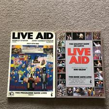Live aid programme for sale  WALSALL