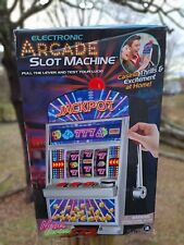 Arcade Slot Machine Game Cash Money Vegas Gamble Fun Toys Kids Coin Operated 💰, used for sale  Shipping to South Africa