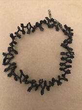 Used, Beautiful Metallic Grey Stretchy Beaded Choker By Accessorize, NEW Unwanted Gift for sale  Shipping to South Africa