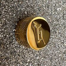 1 logotipo genuíno Gretsch Gold "G" para botão de guitarra de eixo sólido 1/4" com parafuso conjunto comprar usado  Enviando para Brazil