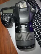 Kit SLR digital para cámara Canon EOS 80D + lente EF-S 18-135 mm f/3,5-5,6 IS USM L segunda mano  Embacar hacia Argentina