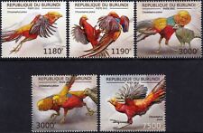 GOLDEN (Chinese) PHEASANT / Gamebird Bird Stamp Set (2012 Burundi) for sale  PONTYPRIDD