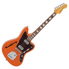 Guitarra elétrica vintage REVO Series 'Surfmaster' Thinline Twin ~ laranja trans comprar usado  Enviando para Brazil