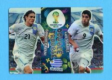 (P3) WC BRASIL 2014 -Adrenalyn Panini- Card DOUBLE TROUBLE - URUGUAY SUAREZ comprar usado  Enviando para Brazil