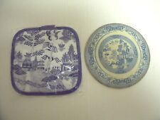 Blue willow pattern for sale  Shipping to Ireland