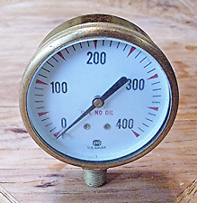 Usado, Medidor de pressão de latão antigo (USG/EUA. Guage) comprar usado  Enviando para Brazil