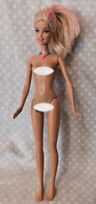1999 Beach Mermaid Barbie Muñeca Cabello Rosa Rayas Collar Cáscara Mattel, usado segunda mano  Embacar hacia Argentina