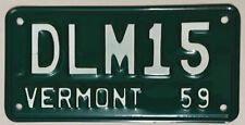 vermont license plate used for sale for sale  Reseda