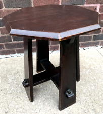 oak side table octagonal for sale  River Forest
