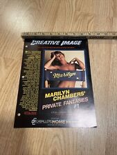 Marilyn chambers movie for sale  Vesta