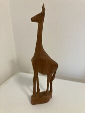 Tall wooden giraffe for sale  BASILDON