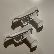 NEUF NEW accessoires 2 gun pistolet nintendo WII WII U blanc pour jeux de tir d'occasion  Douai