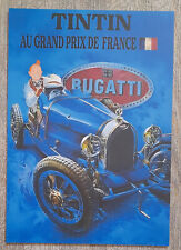Tintin bugatti bleu d'occasion  Saint-Georges-de-Didonne
