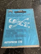 Autopress workshop manual for sale  BASINGSTOKE