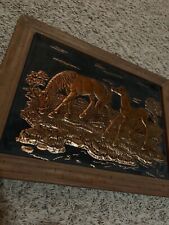 Embossed copper horses for sale  Jamestown