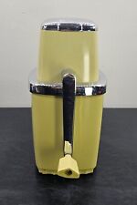 Vintage Swing Away Ice Crusher Yellow/Chrome Hand Crank for sale  Shipping to South Africa