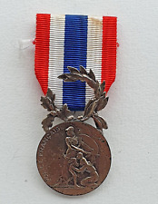 Médaille police française d'occasion  Menton