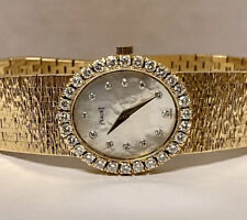 Relógio feminino Piaget Depose luxo moldura e face de diamante ouro 18k 65,3 g comprar usado  Enviando para Brazil