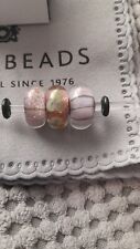 Trollbeads pink floral for sale  BRAUNTON