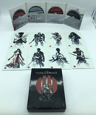 The Wolverine Blu-ray 3D DVD 2013 4 discos edição especial arte estendida liberada comprar usado  Enviando para Brazil