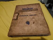 Wolseley workshop manual for sale  SOUTH SHIELDS