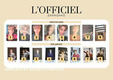 ZHANG HAO (ZB1/ZEROBASEONE) x L OFFICIEL MAGAZINE POLA PHOTOCARD OFFICIAL PCCARD, used for sale  Shipping to South Africa