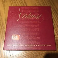 VIRTUOSI - THE SMITHSONIAN COLLECTION OF RECORDINGS CASSETTE EDITION 5 TAPES GC, used for sale  Shipping to South Africa