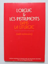 Orgue instruments liturgie d'occasion  France