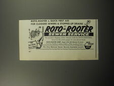 1957 roto rooter for sale  USA