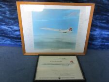 Concorde poster frame for sale  COALVILLE