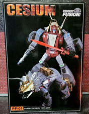 Perfect Fusion Fans Toys PF-01 Cesium figure for sale  Shipping to South Africa