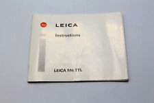 Leica ttl manual for sale  HARROGATE