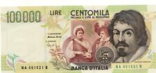 100.000 banconota caravaggio usato  Palermo