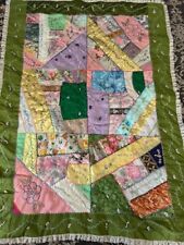 Crazy quilt handmade for sale  Long Beach