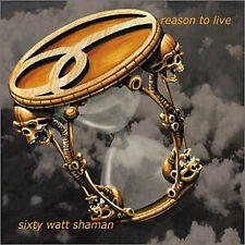 CD Sixty Watt Shaman Reason To Live CD, Álbum 2002 Heavy Metal (NM ou M- / NM ou comprar usado  Enviando para Brazil