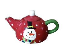 Christmas snowman tea for sale  Lewistown