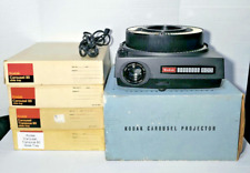 Eastman Kodak Carousel 600 Slide Projector w/ 4 Extra Slide Trays VTG Tested! for sale  Shipping to South Africa