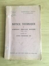 1940 technique helice d'occasion  Paris X