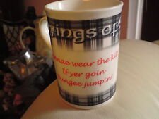 Scottish sayings mug for sale  NEWCASTLE UPON TYNE