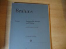 Brahms sonaten klavier gebraucht kaufen  Deutschland