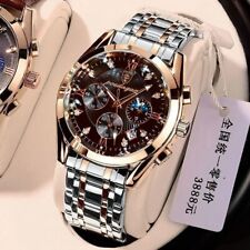 Relógios masculinos à prova d'água luminoso marca superior relógio de pulso de quartzo luxo novo comprar usado  Enviando para Brazil