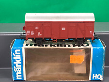 MARKLIN HO 4411 DB COVERED FREIGHT CAR TYPE Gs-uv-213 WITH TAIL LIGHT  - BOXED for sale  Shipping to South Africa