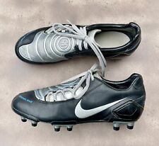 Botines de fútbol Nike Total Ninety 90 2007 para hombre 9,5 fútbol 3216246-004 negros gris, usado segunda mano  Embacar hacia Argentina