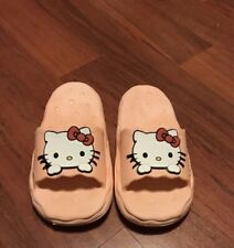 Zapatillas de espuma lavable suave para mujer Hello Kitty con toboganes de melocotón EE. UU. 7. 7.5-8 segunda mano  Embacar hacia Argentina