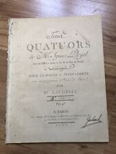 Lachnitt quatuors ignace d'occasion  Bordeaux-